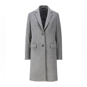 Uniqlo Gray Trench Coat